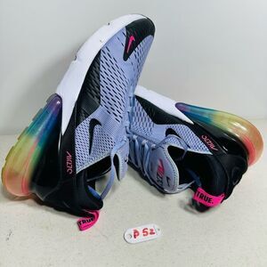 NIKE AR0344-500 Betrue BE TRUE 2018 Air Max 270 Gray/Rainbow Mens 12